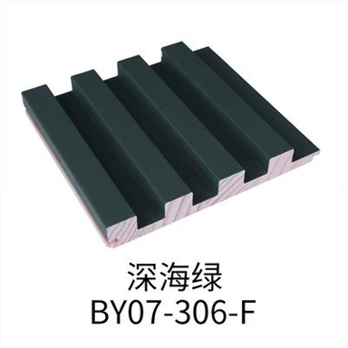 Solid Wood Slats Veggplötur