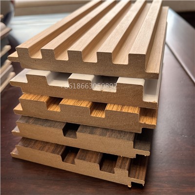 Inddor MDF riflaga slatveggplötur