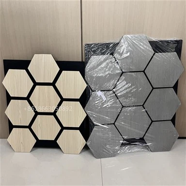 MDF Hexagon hljóðeinangruð pallborð